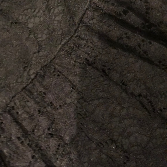 MINI LACE BLACK DRESS - Picture 2 of 3